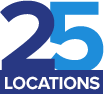 25 Locations
